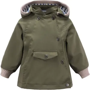 ACESTAR Boys Girls Waterproof Hooded Rain Jacket Kids Cotton Lined Rain Coat Toddler Windbreaker Spring Fall Raincoat