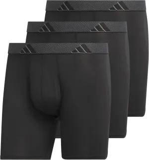 adidas Men's Microfiber Boxer Brief, Performance Boxer Briefs Underwear Pack for Men