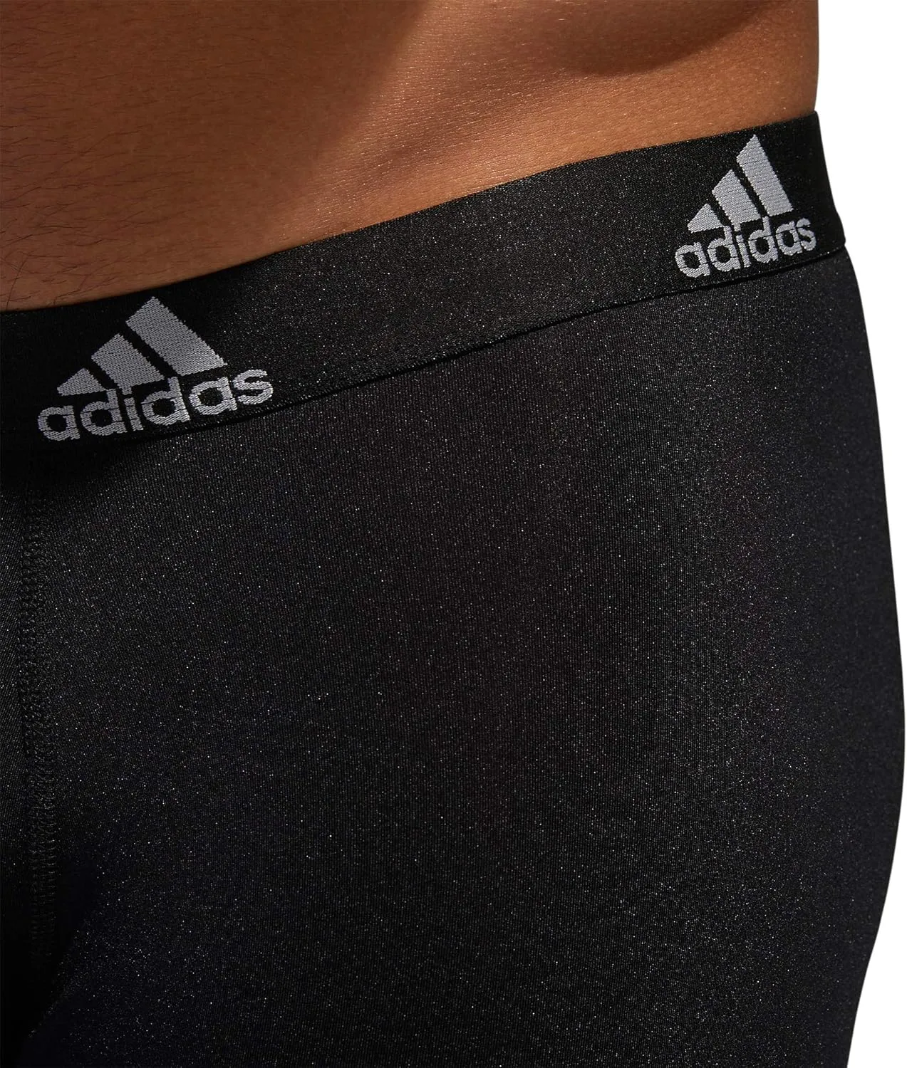adidas Men's Microfiber Boxer Brief, Performance Boxer Briefs Underwear Pack for Men