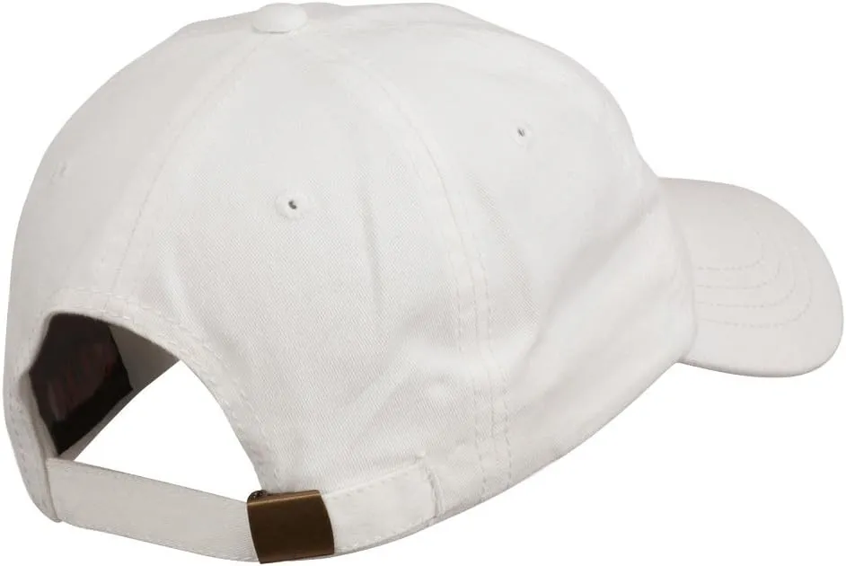 e4Hats.com Vietnam Veteran Embroidered Pigment Dyed Brass Buckle Cap