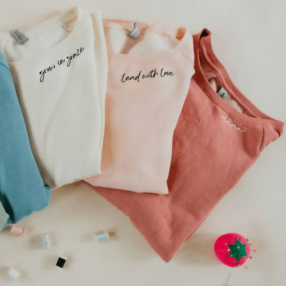 Embroidered Lead With Love