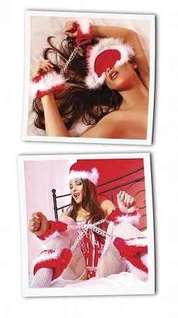 Fetish Fantasy Xmas Plush Cuff Set