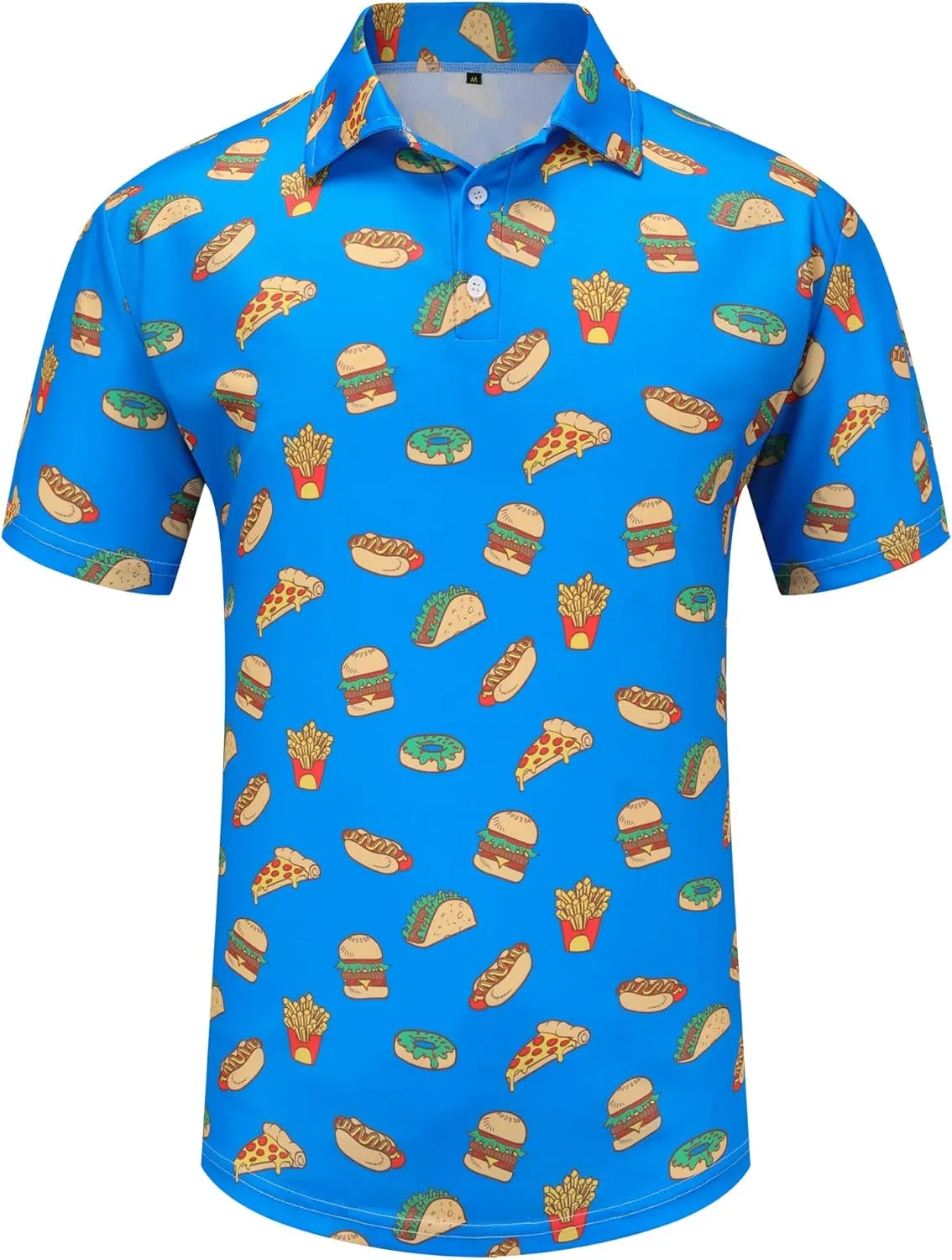 Golf Shirts for Men Dry Fit Short Sleeve Mens Golf Shirt Performance Moisture Wicking Polo Shirts Funny Golf Polo Shirts