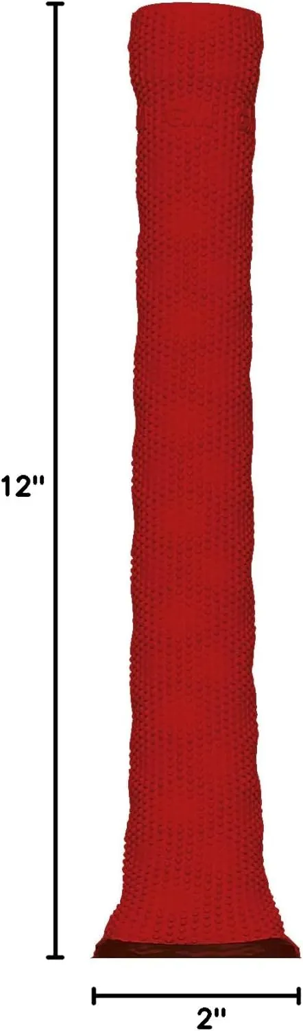 Gunn & Moore GM Cricket Bat Grip, HEX Pattern for Comfortable Enhanced Hold, Premium Rubber, Suitable for Virtually All Bats, Full Size - 12 Inches, Five Solid Colours