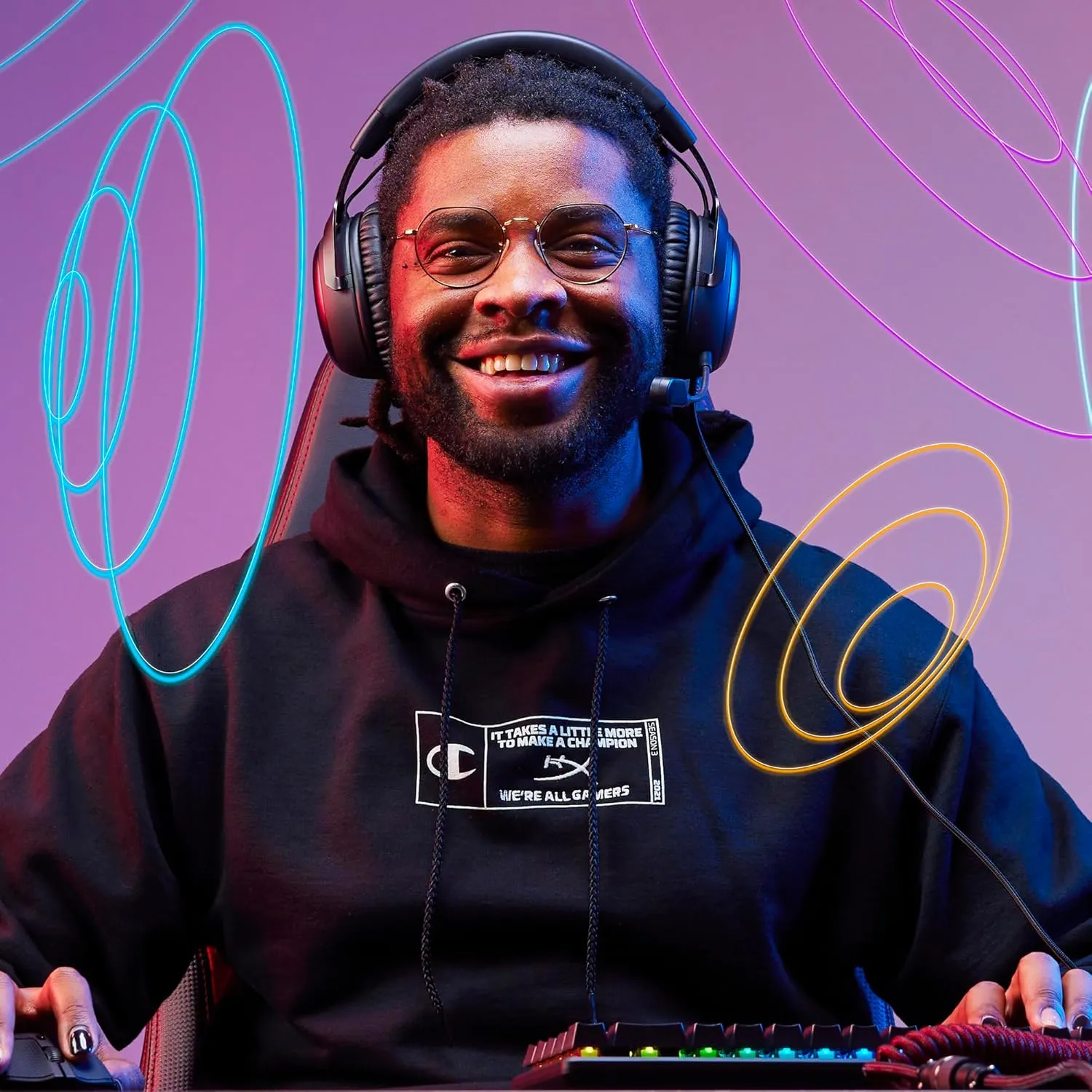 HyperX Cloud III  Wired Gaming Headset, PC, PS5, Xbox Series X|S, Angled 53mm Drivers, DTS Spatial Audio, Memory Foam, Durable Frame, Ultra-Clear 10mm Mic, USB-C, USB-A, 3.5mm  Black