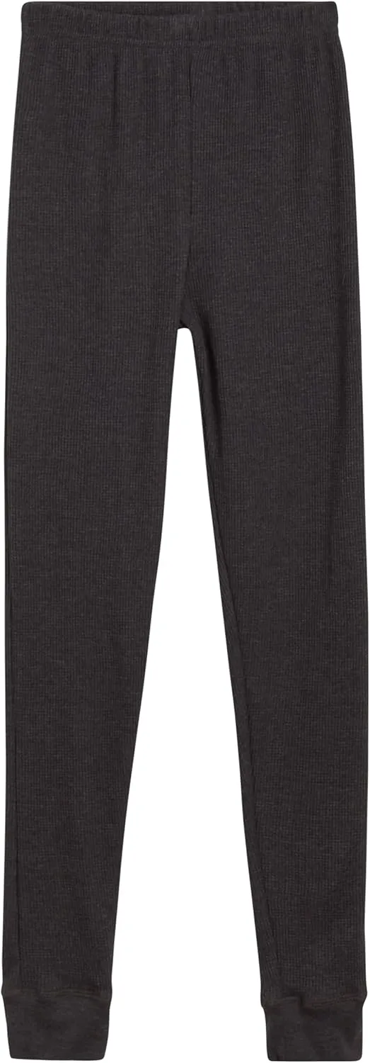 ONLY BOYS Thermal Underwear Set  2 Piece Waffle Knit Top and Long Johns (2T-16)