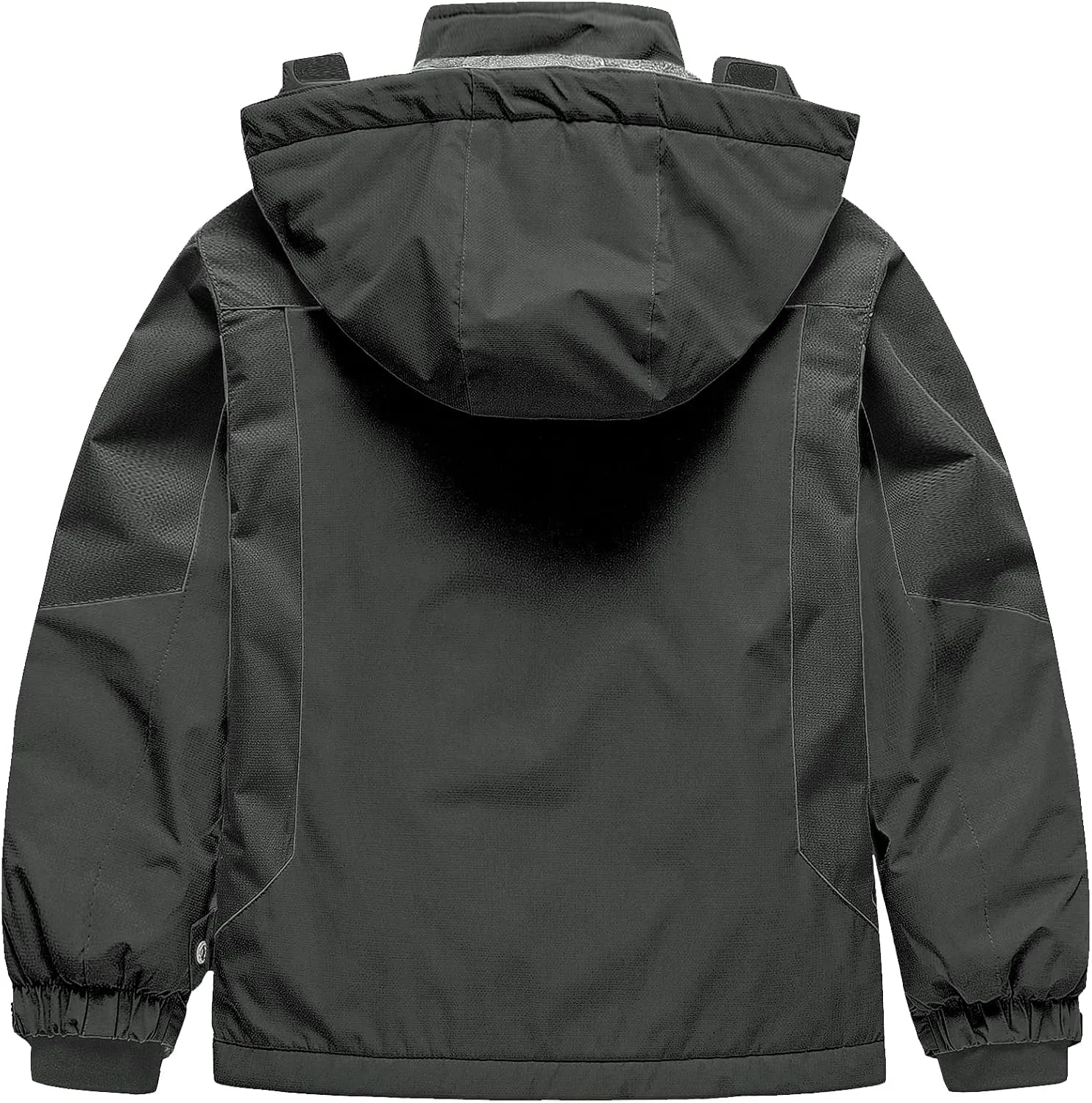 Pursky Boy's Waterproof Ski Jacket Kids Winter Snow Coats Fleece Raincoats Parka