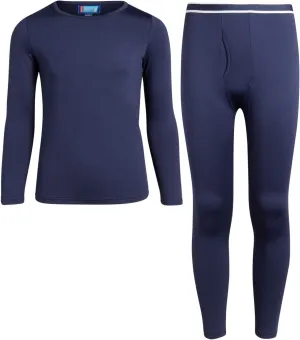 Thermal Underwear Set  2 Piece Brushed Fleece Top and Long Johns (2T-16)