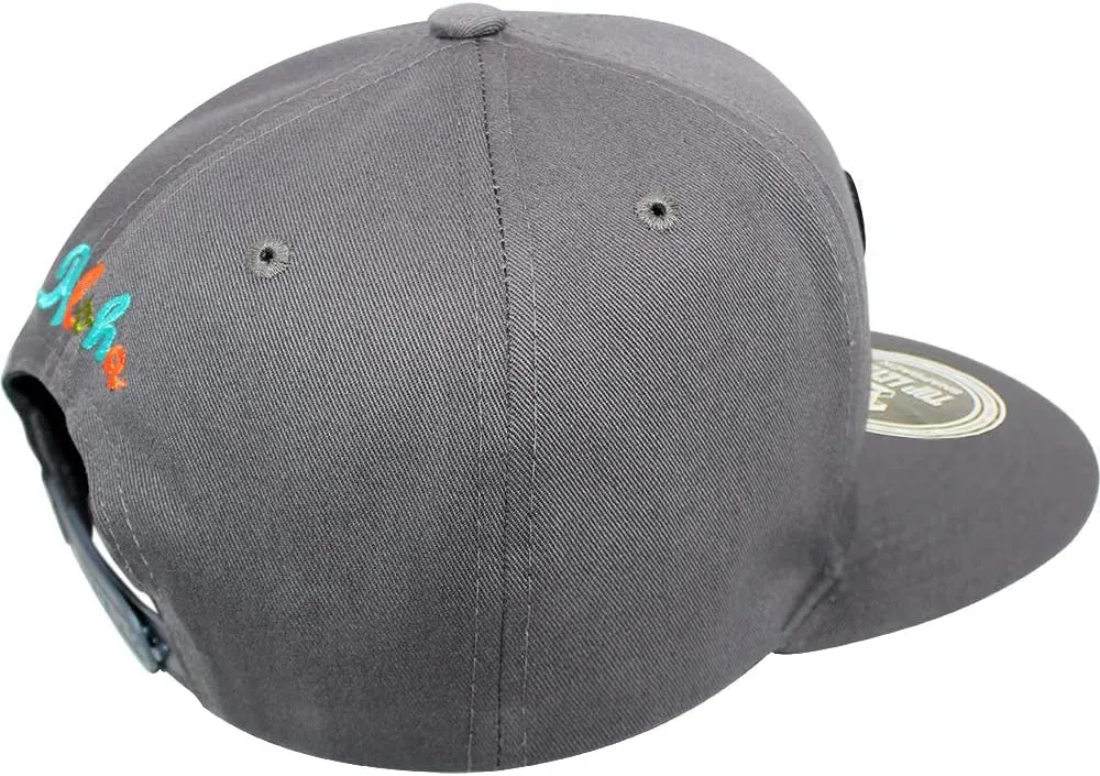 TOP Level Men's Adjustable Cotton Snapback Cap 7 (Various Unique Hat Designs Available)